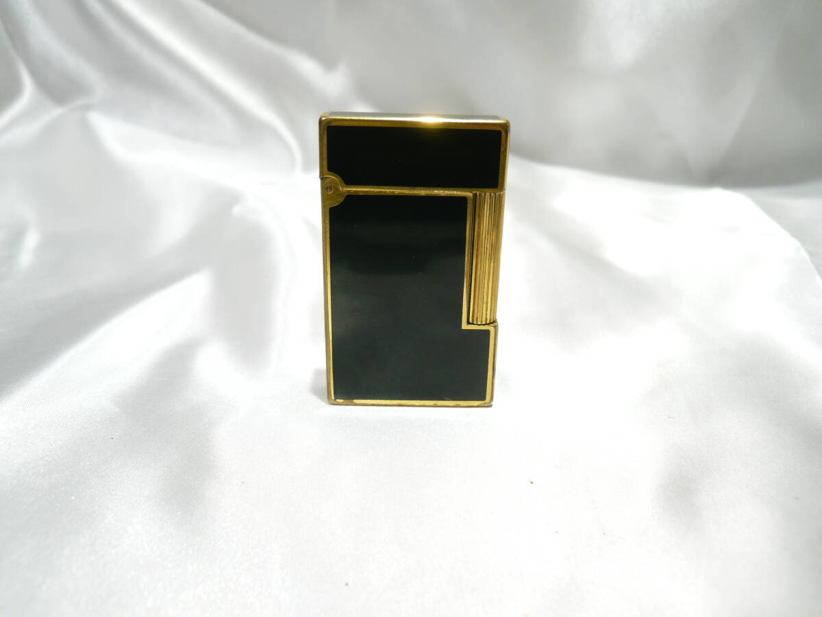 ☆S.T.Dupont デュポン ライン2 ブラック × ゴールド ガス入りません☆