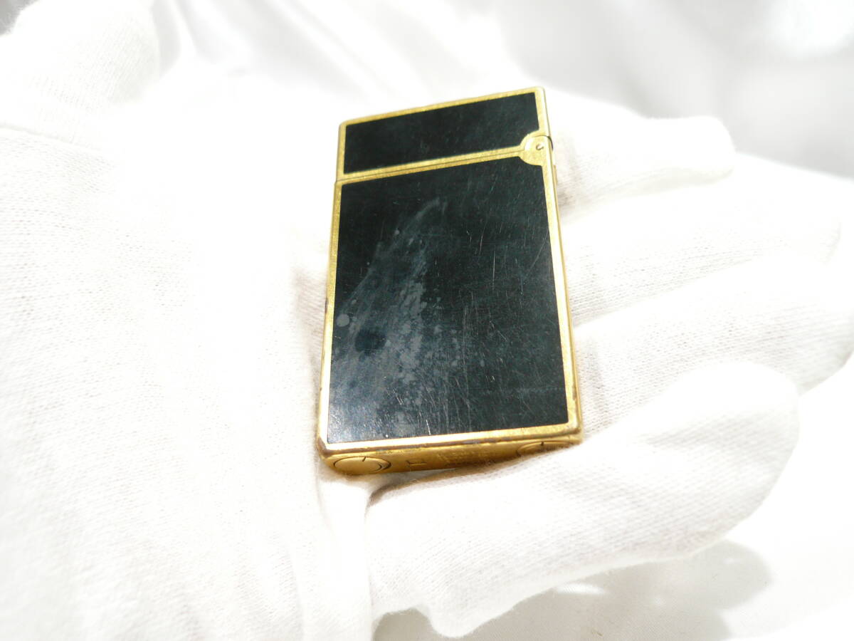 ☆S.T.Dupont デュポン ライン2 ブラック × ゴールド ガス入りません☆