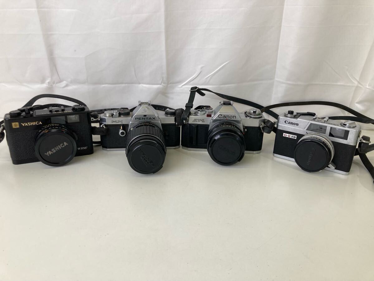 A860-j】 フィルムカメラ 4点 動作未確認 Canon/QL17 Canon/AV-1 A860-j】 フィルムカメラ 4点 動作未確認 Canon/QL17 Canon/AV-1