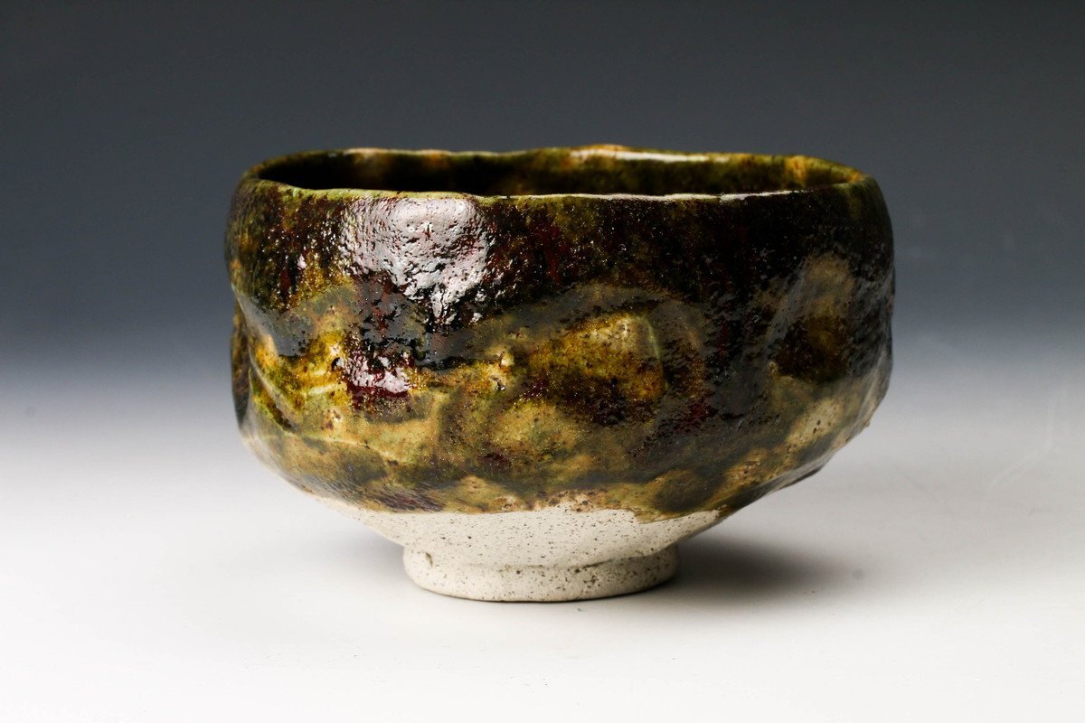 佳香】加藤石春 芳幽軒 楽茶碗 共箱 茶道具 本物保証(茶碗 佳香】加藤石春 芳幽軒 楽茶碗 共箱 茶道具 本物保証(茶碗