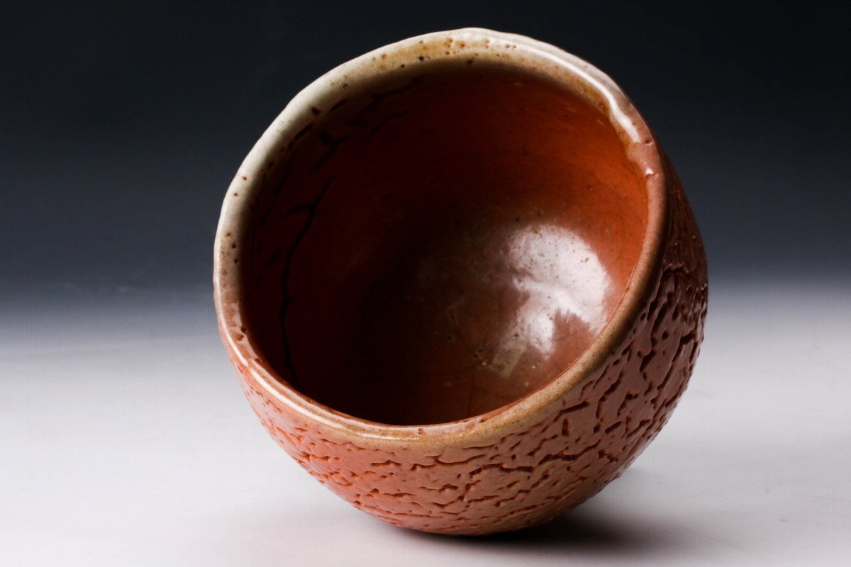 佳香】藤原敬介(恭助) 備前志野茶碗 共箱 共布 茶道具 本物保証 佳香】藤原敬介(恭助) 備前志野茶碗 共箱 共布 茶道具 本物保証