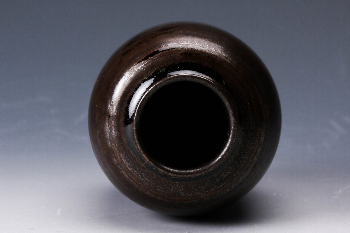 佳香】笹田有祥 摸在中庵肩衝茶入 共箱 仕覆(野田金襴) 茶道具 佳香】笹田有祥 摸在中庵肩衝茶入 共箱 仕覆(野田金襴) 茶道具
