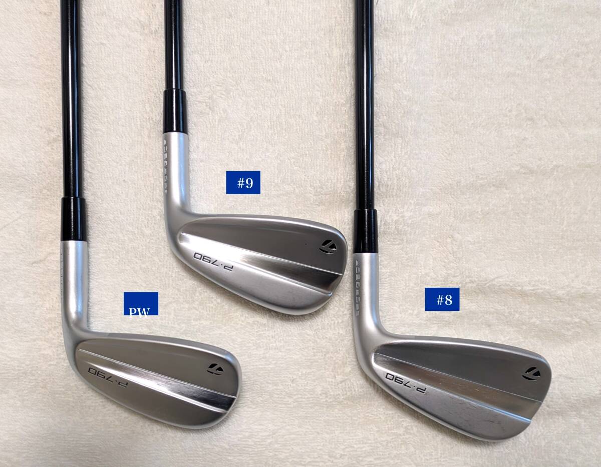 TaylorMade テーラーメイド P790 アイアン 2023 MCI 80(BK)S 6 TaylorMade テーラーメイド P790 アイアン 2023 MCI 80(BK)S 6
