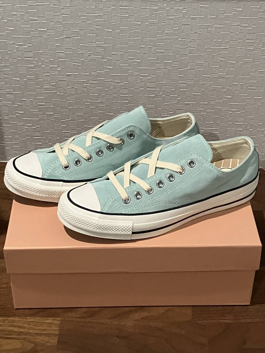 CONVERSE ADDICT CHUCK TAYLOR SUEDE OX MINT 28cm US9 5 CONVERSE ADDICT CHUCK TAYLOR SUEDE OX MINT 28cm US9 5