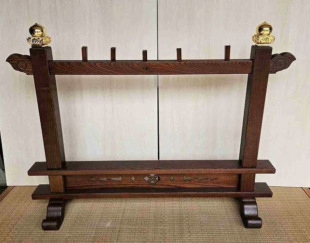 特別販売品】欅製 塔婆立て 2台セット(柱幅内90cm総高95cm奥38cm 特別販売品】欅製 塔婆立て 2台セット(柱幅内90cm総高95cm奥38cm