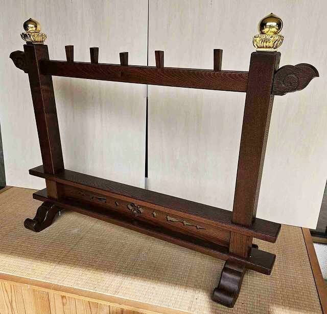 特別販売品】欅製 塔婆立て 2台セット(柱幅内90cm総高95cm奥38cm 特別販売品】欅製 塔婆立て 2台セット(柱幅内90cm総高95cm奥38cm