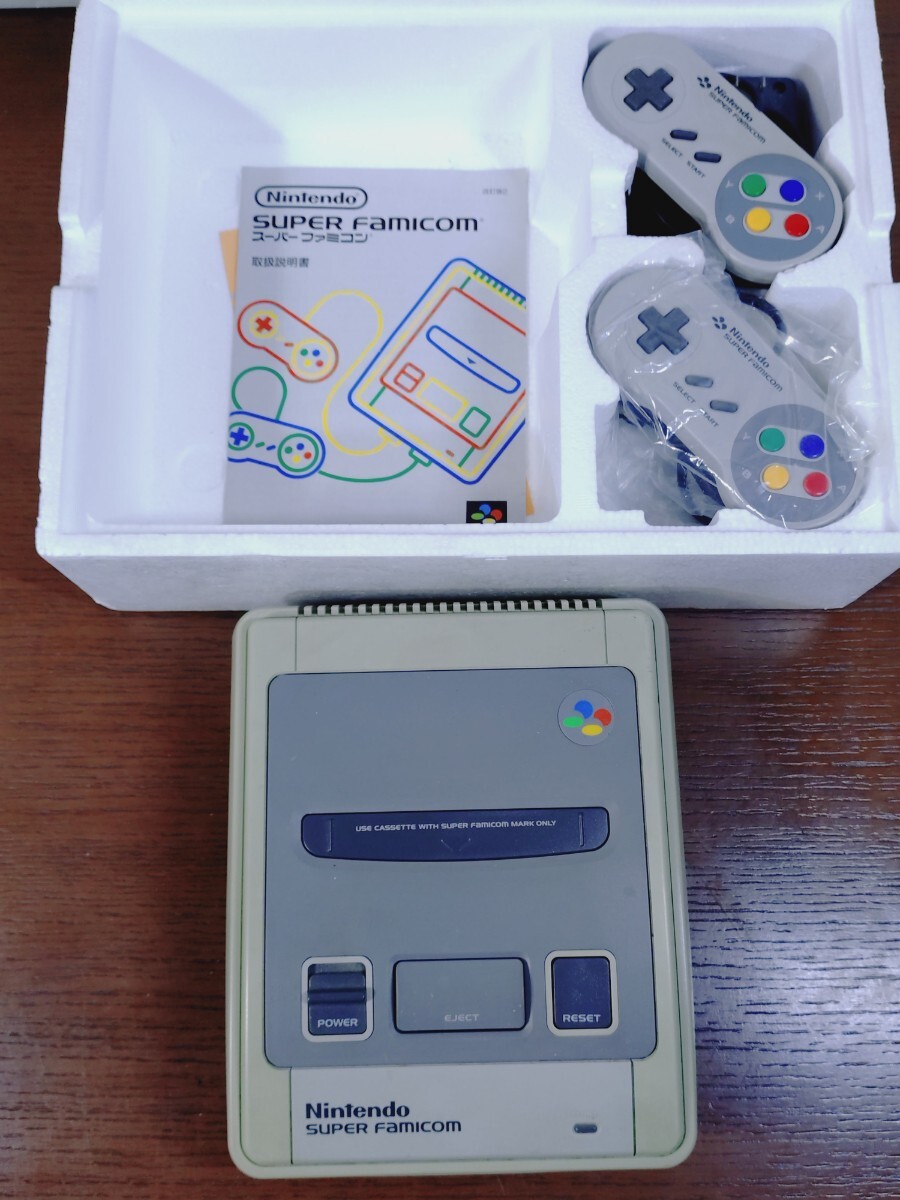 任天堂 スーパーファミコン SFC スーファミ 本体 すぐに遊べる
