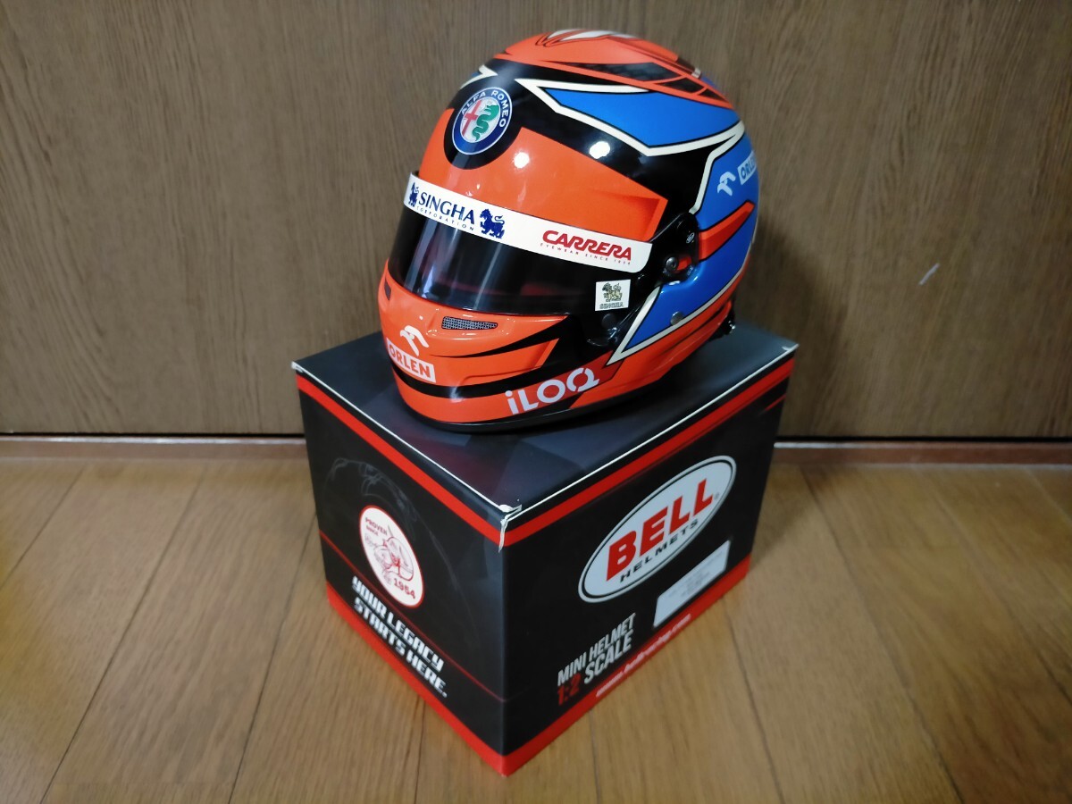 在庫処分 BELL 1/2 ヘルメット アルファロメオ ザウバー フェラーリ F1 C41 K.ライコネン No.7 2021 BELL 1/2 ヘルメット アルファロメオ ザウバー フェラーリ F1