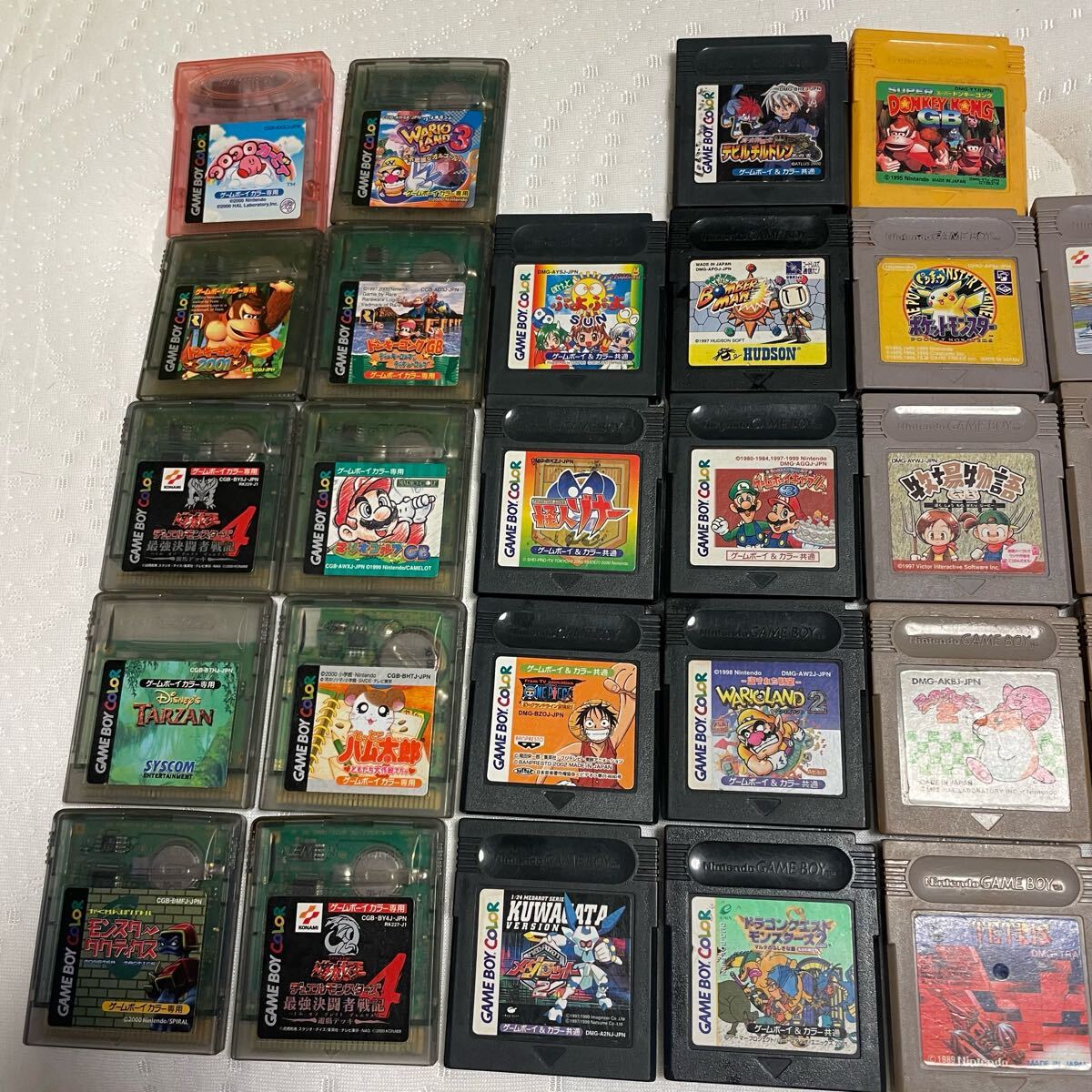 現状品 ゲームボーイ ゲームソフト カセット まとめ16点
