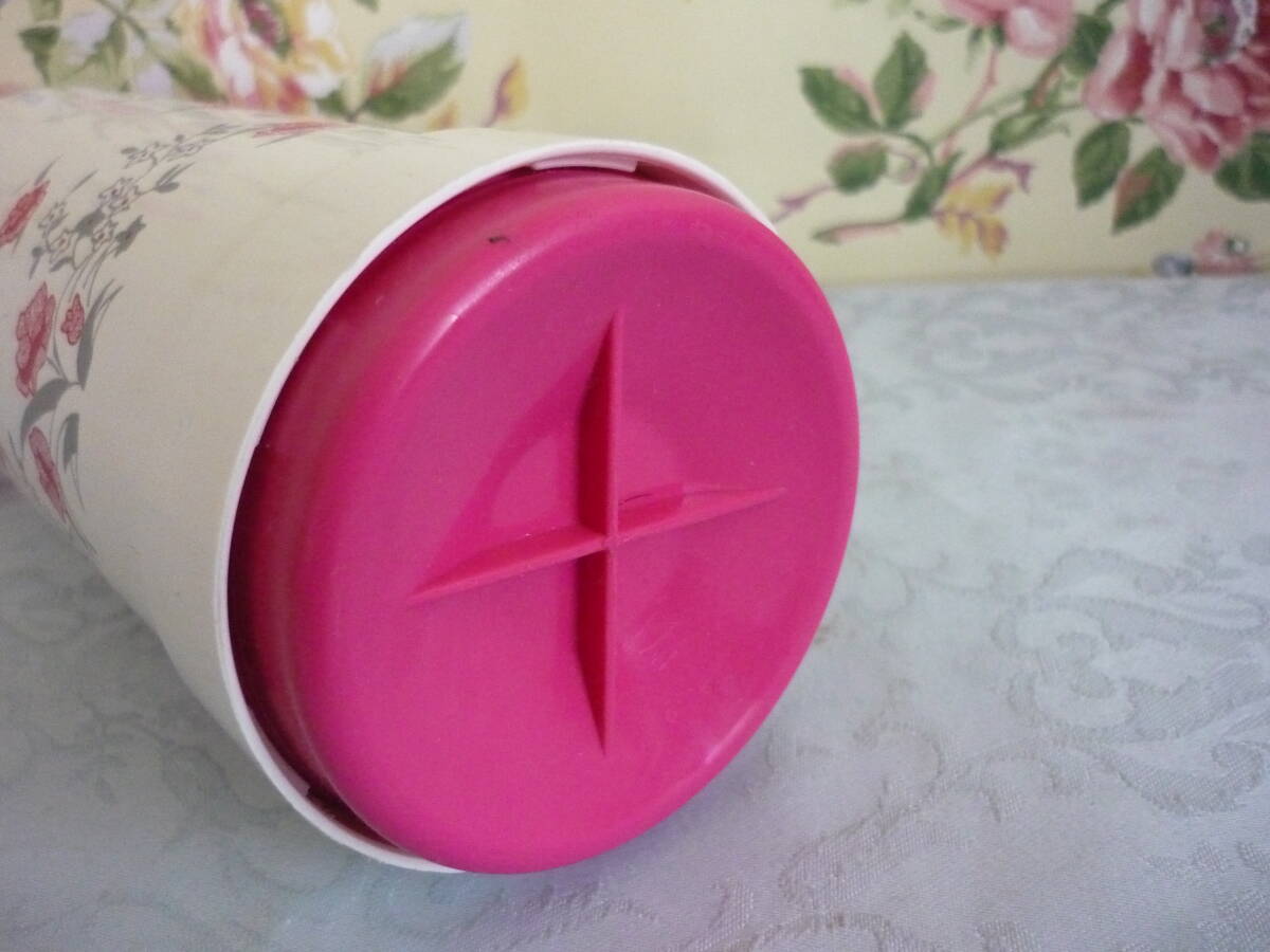 美品★魔法瓶　水筒　花柄　かわいい　０．４L_画像5