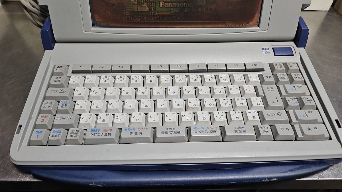 Panasonic パナソニック FW-U1C70 ワープロ 液晶やけ現状品 Panasonic パナソニック FW-U1C70 ワープロ 液晶やけ現状品