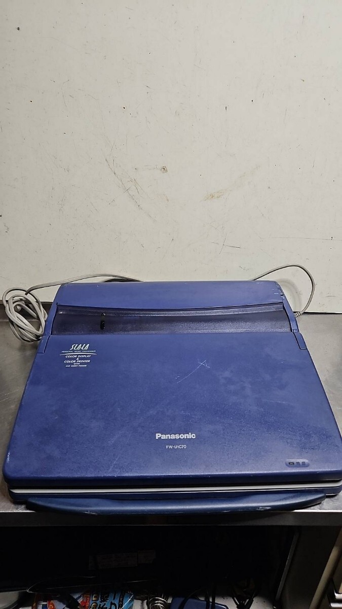 Panasonic パナソニック FW-U1C70 ワープロ 液晶やけ現状品 Panasonic パナソニック FW-U1C70 ワープロ 液晶やけ現状品