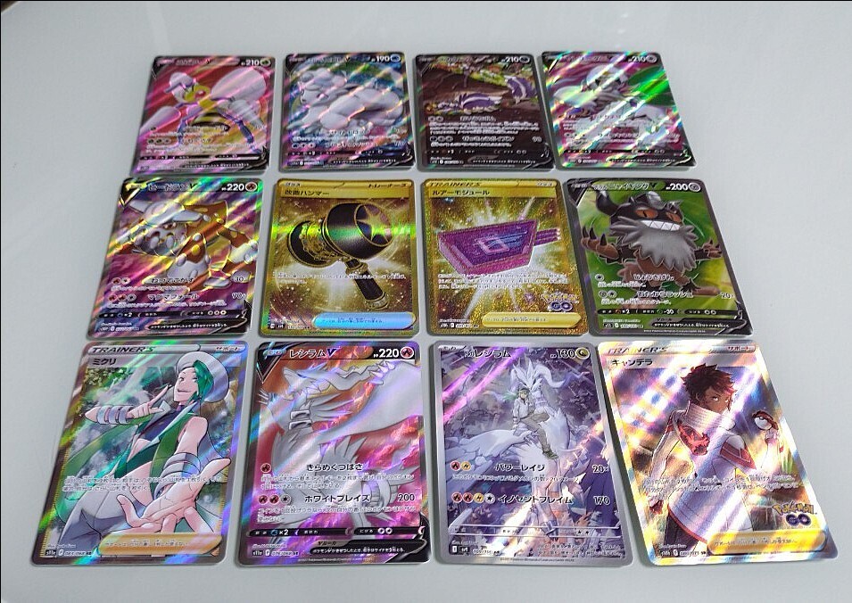 1000スタ!】ポケモンカード AR SR URカードいろいろ12枚まとめ 1000スタ!】ポケモンカード AR SR URカードいろいろ12枚まとめ