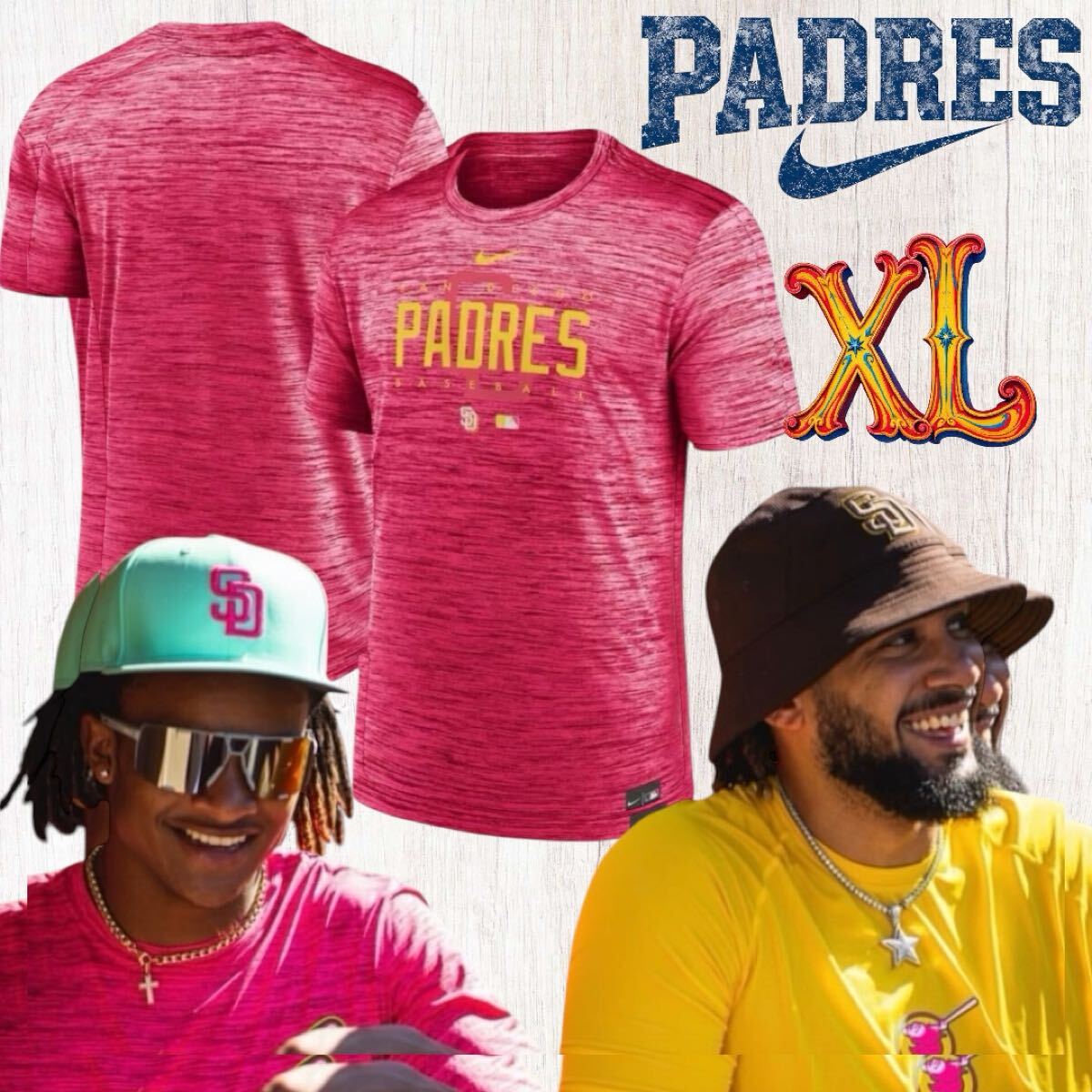 新品 日本未発売 ナイキ×パドレス NIKE×PADRES オフィシャルT 新品 日本未発売 ナイキ×パドレス NIKE×PADRES オフィシャルT