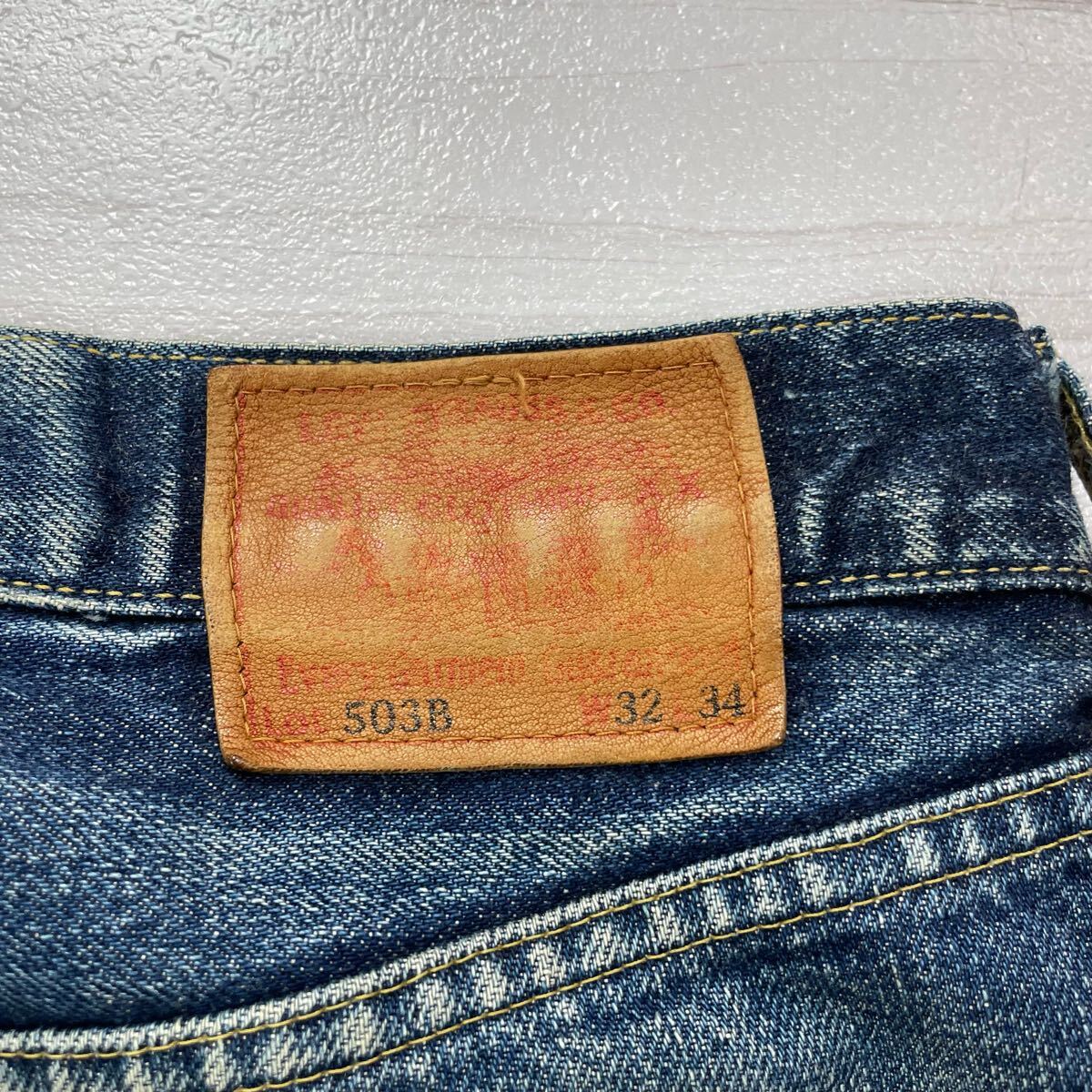 Levi's リーバイス 503B XX 140周年 92年製 日本製 赤耳 裏刻印 Levi's リーバイス 503B XX 140周年 92年製 日本製 赤耳 裏刻印