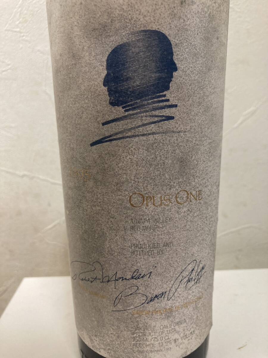 未開栓】OPUS ONE オーパスワン 1995 赤 ワイン 750ml 13.5 未開栓】OPUS ONE オーパスワン 1995 赤 ワイン 750ml 13.5