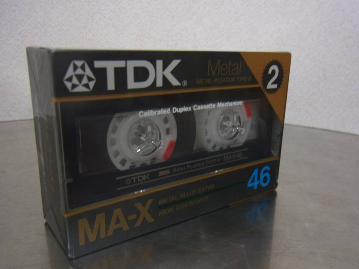 1円~ TDK METAL メタル カセットテープ MA-X 46 2pack 2本 1円~ TDK METAL メタル カセットテープ MA-X 46 2pack 2本