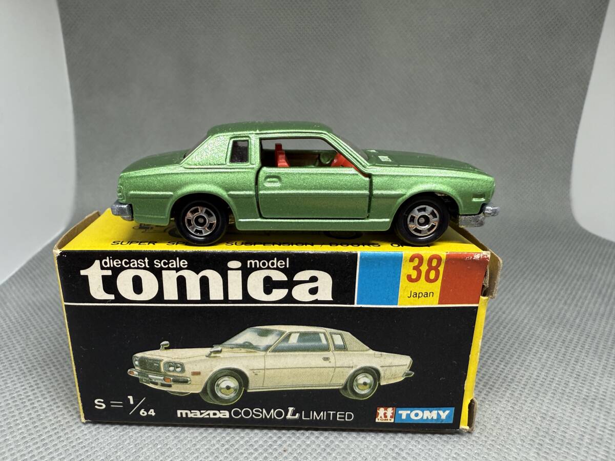 トミカ マツダ 黒箱38 コスモLリミテッド tomica MAZDA トミー トミカ マツダ 黒箱38 コスモLリミテッド tomica MAZDA トミー
