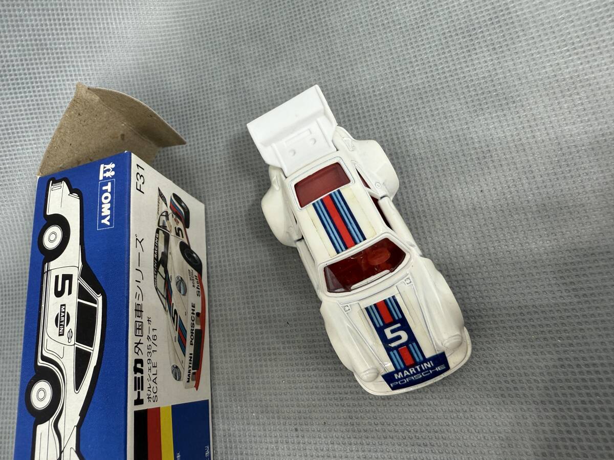 トミカ 青箱F31 ポルシェ935ターボ 日本製 西ドイツ車 トミカ トミカ 青箱F31 ポルシェ935ターボ 日本製 西ドイツ車 トミカ