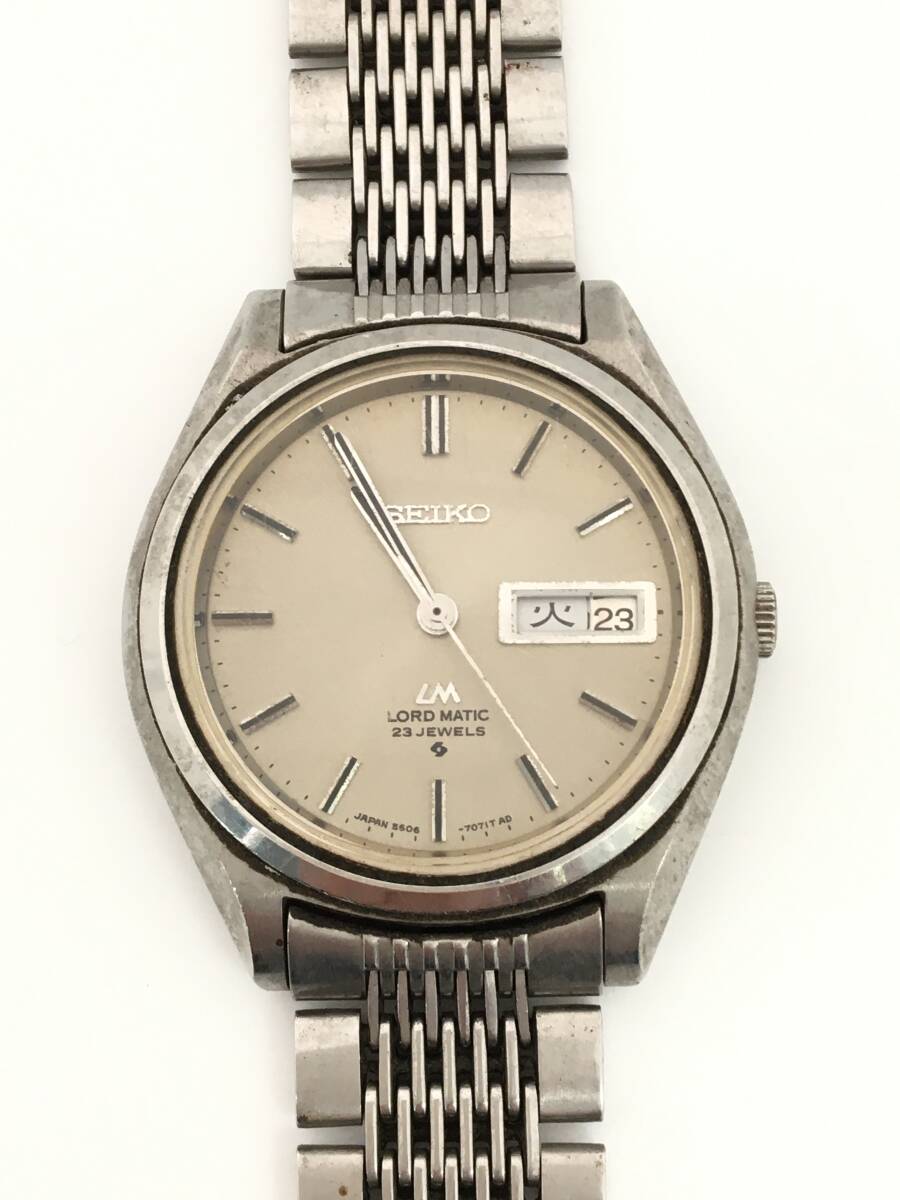 ◇1円◇ SEIKO セイコー 腕時計 5606-7070 LORD MATIC ロード ◇1円◇ SEIKO セイコー 腕時計 5606-7070 LORD MATIC ロード