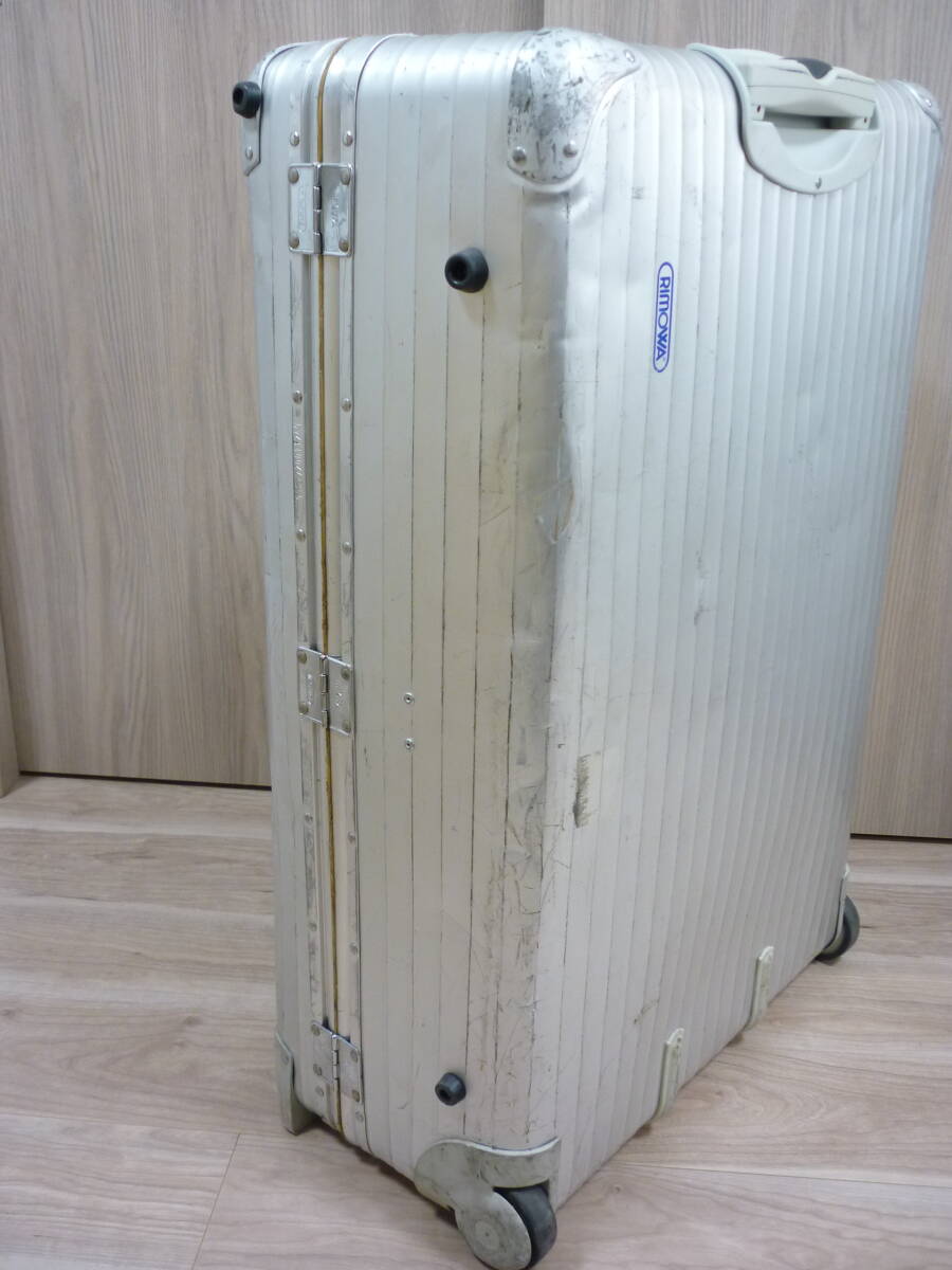 廃盤】青ロゴ RIMOWA リモワ TOPAS トパーズ プルタブ サイド 廃盤】青ロゴ RIMOWA リモワ TOPAS トパーズ プルタブ サイド