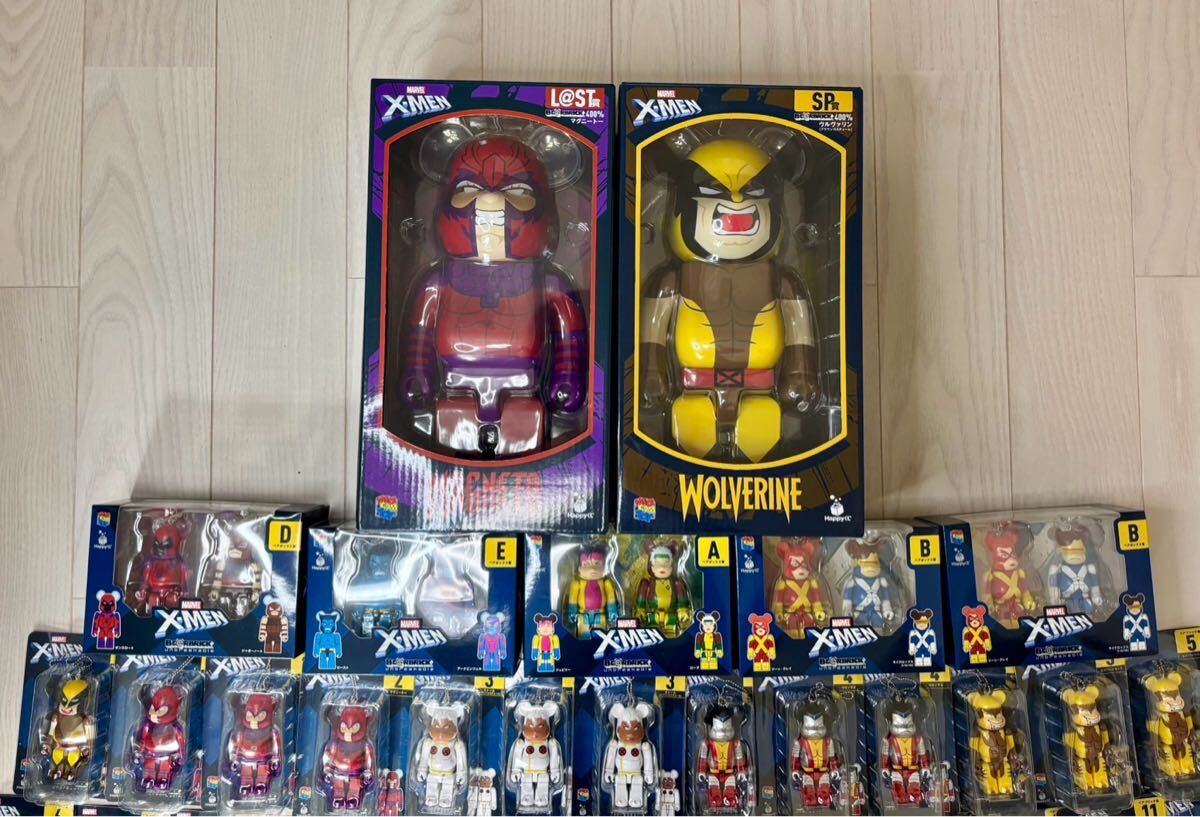 Happyくじ BE@RBRICK MARVEL X-MEN ベアブリック SP賞 LAST賞 Happyくじ BE@RBRICK MARVEL X-MEN ベアブリック SP賞 LAST賞