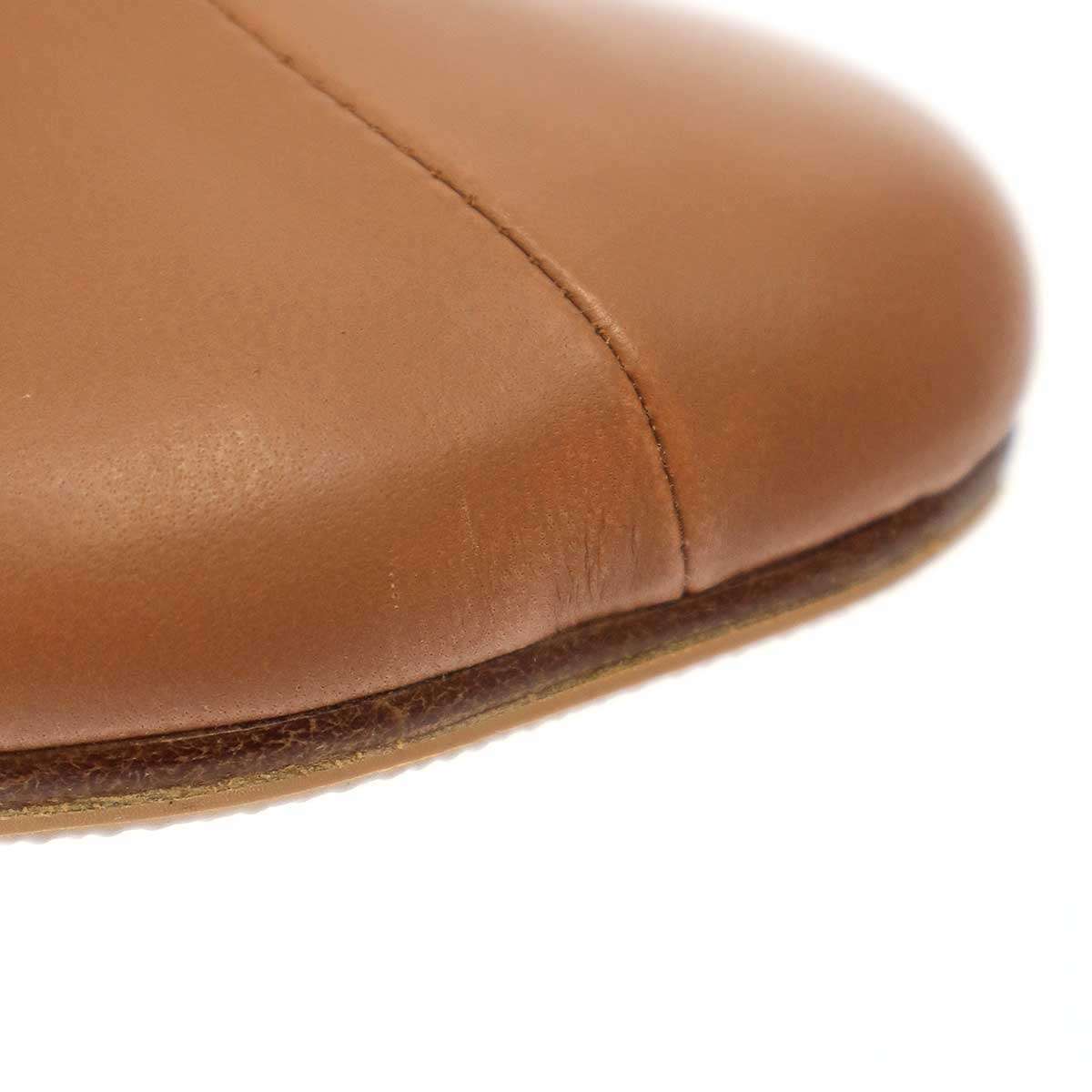 MM6 エムエムシックス 20AW チャンキーヒールアナトミックアンクルブーツ S59WU0172 ベージュ系 36 ITX3O2FECXMG_画像8