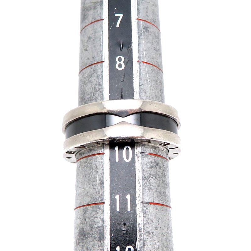 ［飯能本店］BVLGARI ブルガリ ♯50 ビーゼロワン セーブザチルドレン 1バンド リング・指輪 シルバー925 9.5号 レディース DH85303_画像7