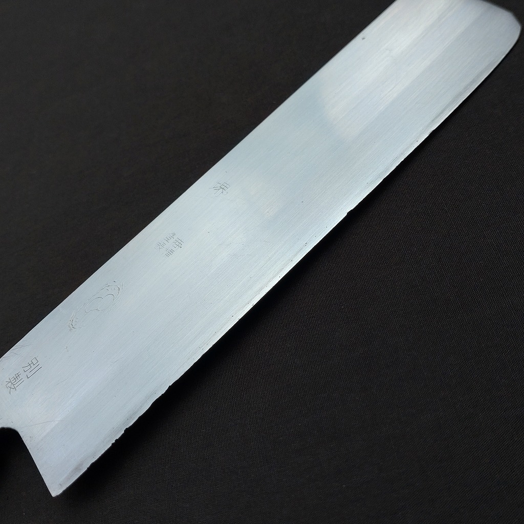 菜切包丁 堺 特制 刃長約155㎜ 両刃 調(diào)理器具 庖丁 刃物 日本制 Japanese kitchen knife Nakiri knife 【5978】