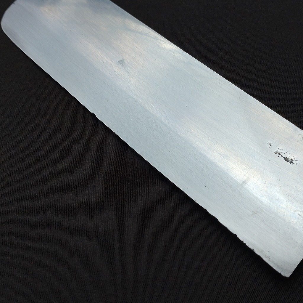 菜切包丁 堺 特制 刃長約155㎜ 両刃 調(diào)理器具 庖丁 刃物 日本制 Japanese kitchen knife Nakiri knife 【5978】