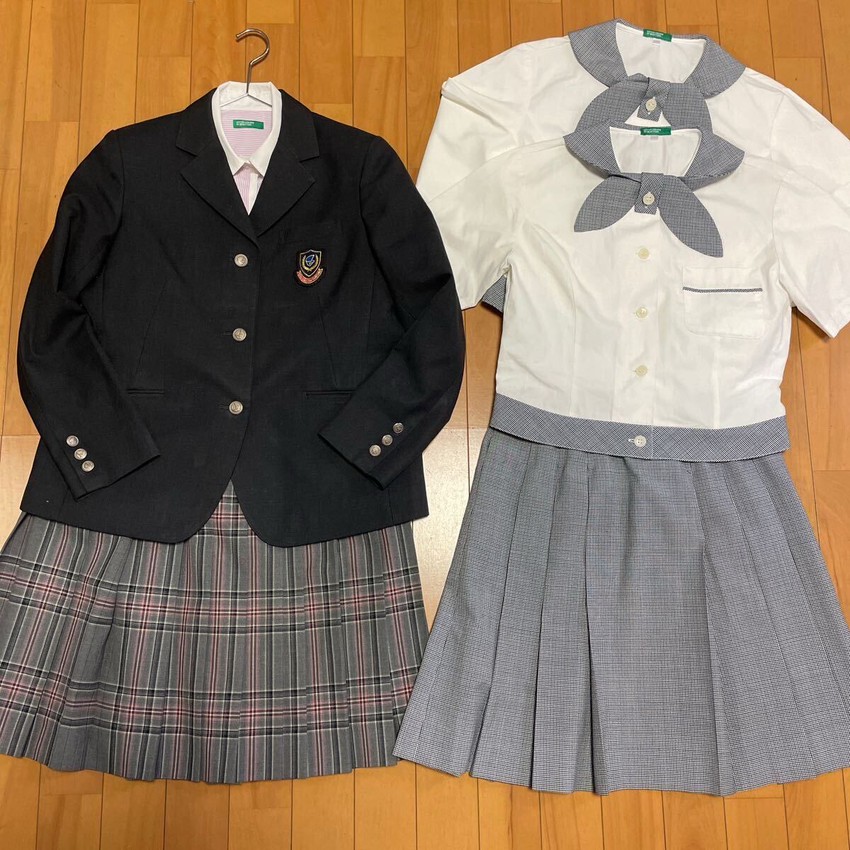 9 7 夏 冬 制服 上下セット ブレザー ブラウス スカート 女子 9 7 夏 冬 制服 上下セット ブレザー ブラウス スカート 女子