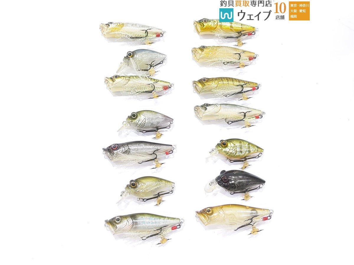 Megabass メガバス ポップX メガバス グリフォン SR-X 計14点 美 Megabass メガバス ポップX メガバス グリフォン SR-X 計14点 美