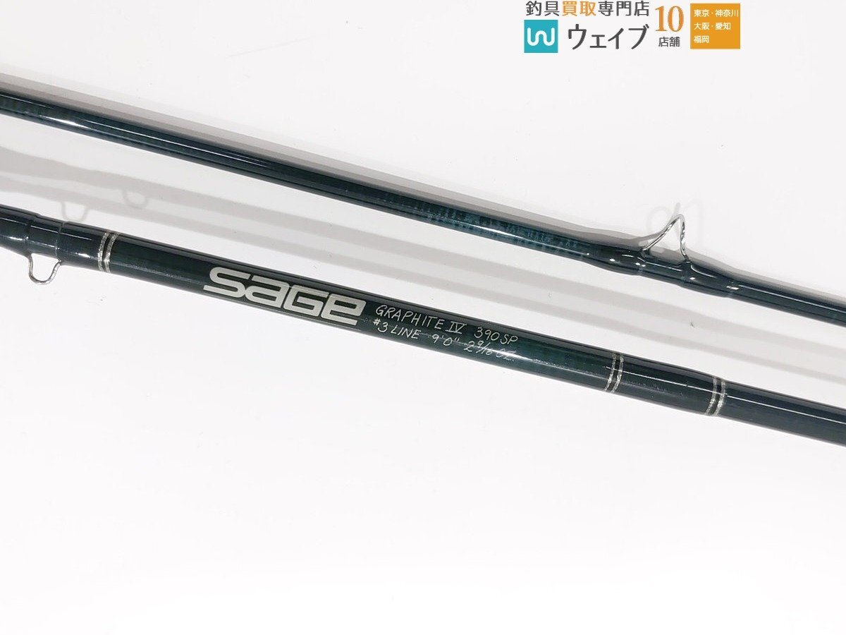 sage セージ グラファイトIV 4 390SP #3 フライロッド(フライ sage セージ グラファイトIV 4 390SP #3 フライロッド(フライ