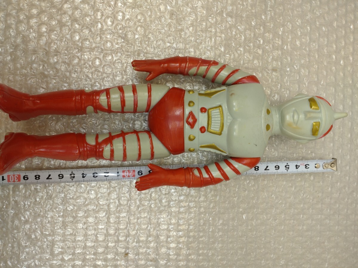 当時物♪ジャンボーグAソフビ30cmタケミ昭和レトロ特撮9円谷 当時物♪ジャンボーグAソフビ30cmタケミ昭和レトロ特撮9円谷