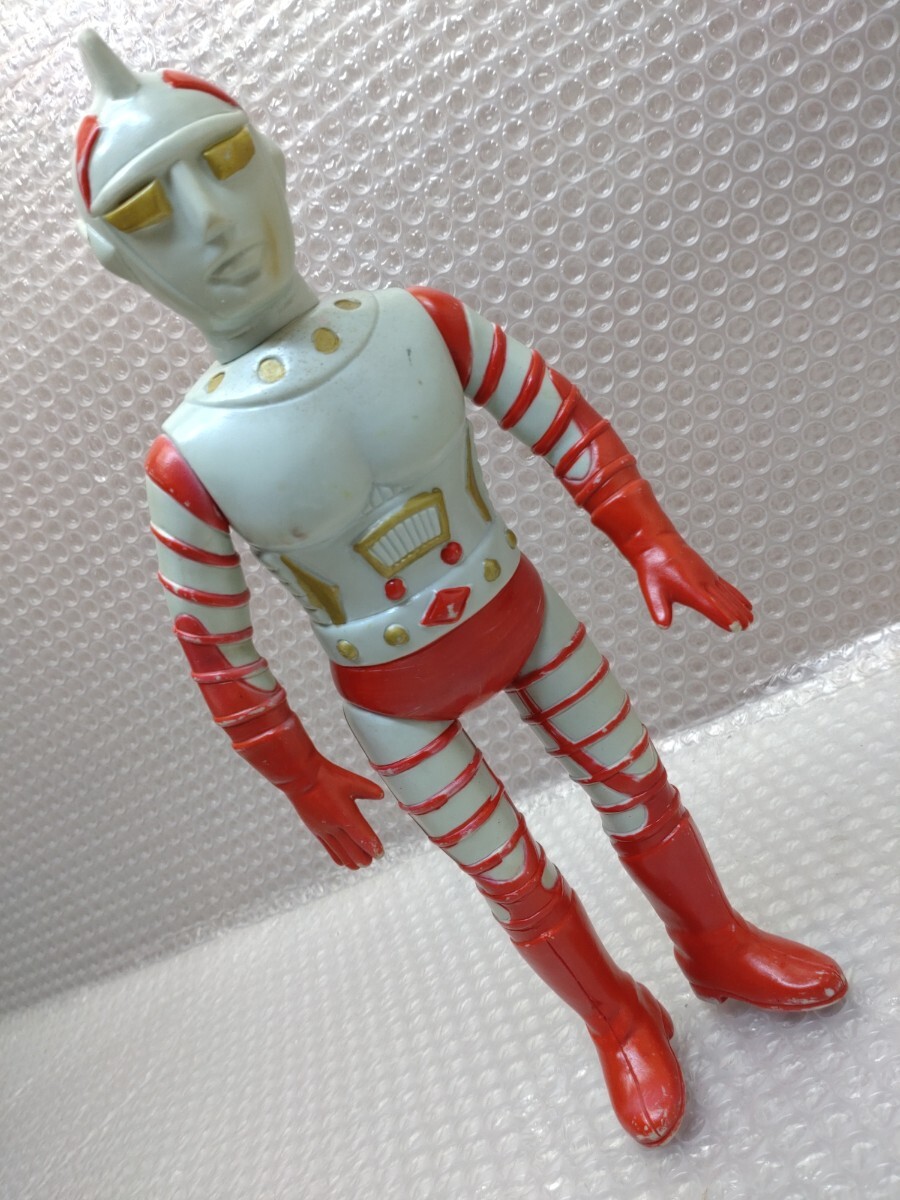 当時物♪ジャンボーグAソフビ30cmタケミ昭和レトロ特撮9円谷 当時物♪ジャンボーグAソフビ30cmタケミ昭和レトロ特撮9円谷