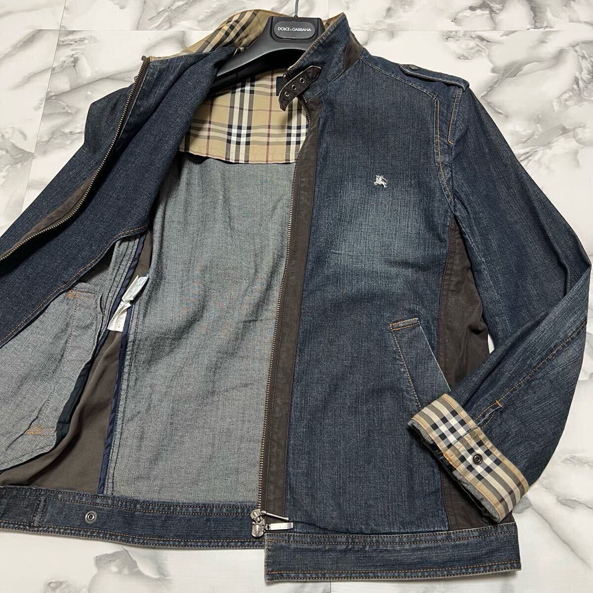 美品○希少L! BURBERRY BLACK LABEL バーバリーブラックレーベル 美品○希少L! BURBERRY BLACK LABEL バーバリーブラックレーベル