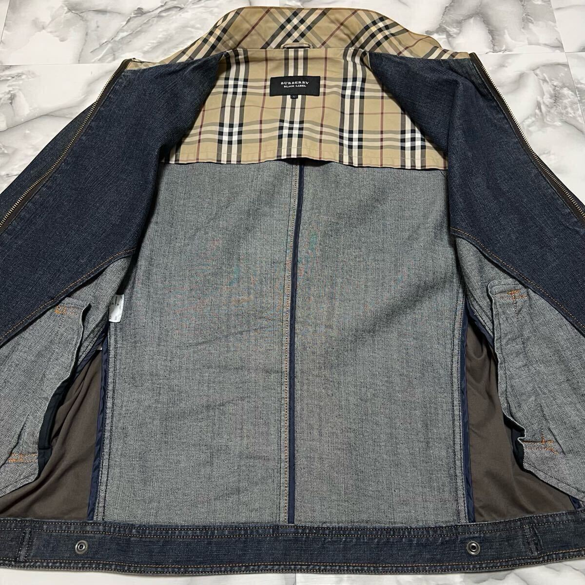 美品○希少L! BURBERRY BLACK LABEL バーバリーブラックレーベル 美品○希少L! BURBERRY BLACK LABEL バーバリーブラックレーベル