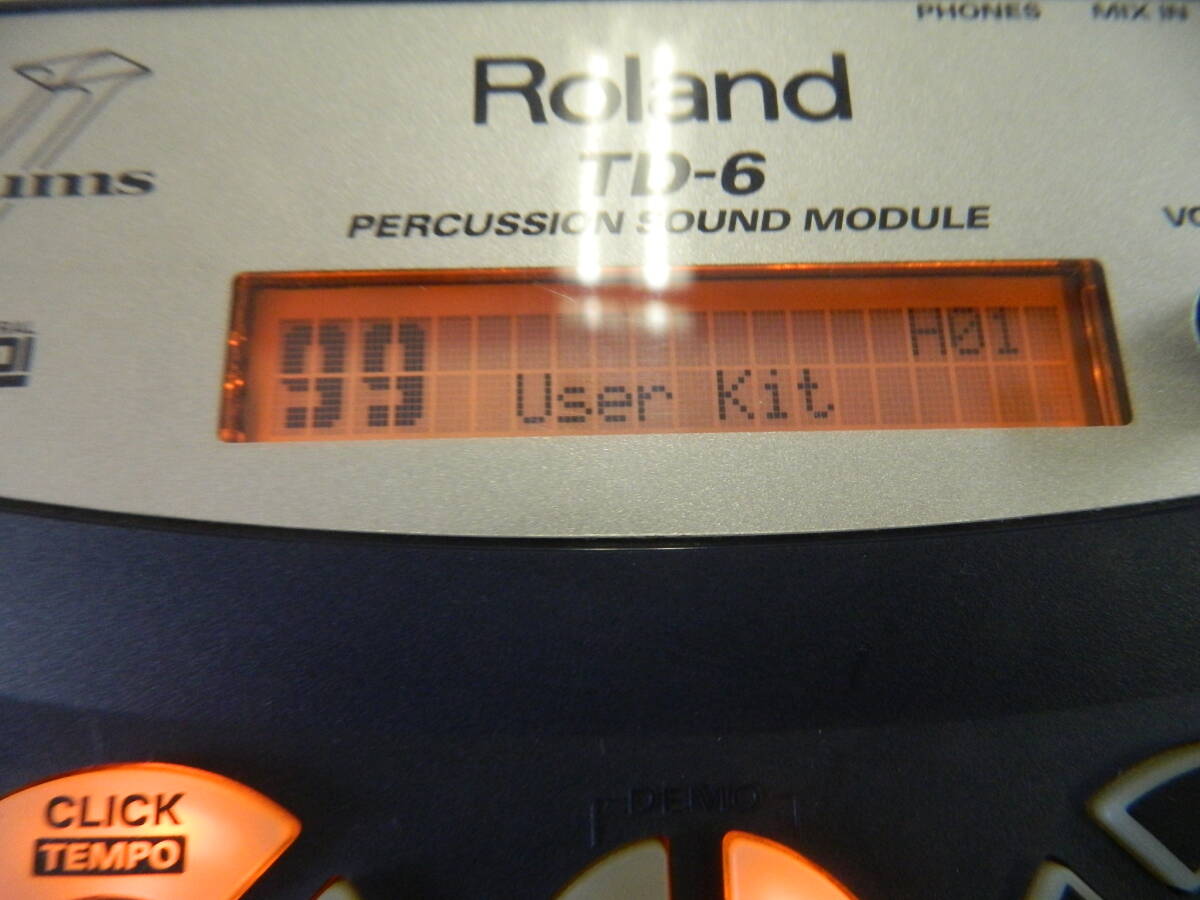 送料無料 ROLAND・ローランド TD-6/モジュール/音源/感動品/電子 送料無料 ROLAND・ローランド TD-6/モジュール/音源/感動品/電子