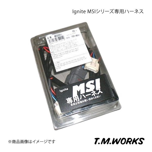 T.M.WORKS ティーエムワークス Ignite MSIシリーズ専用ハーネス FIAT PANDA/NEW PANDA 13909 品番:MS1074