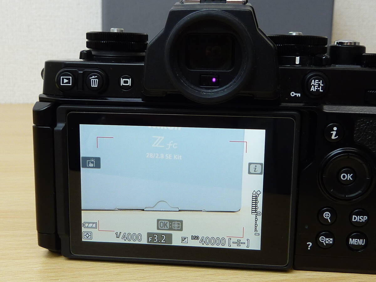シャッター回数384回】 Nikon ニコン Z fc ボディ + NIKKOR Z 28 シャッター回数384回】 Nikon ニコン Z fc ボディ + NIKKOR Z 28