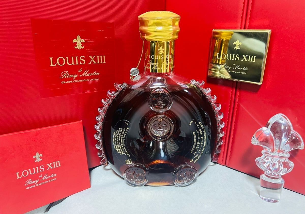 REMY MARTIN レミーマルタンルイ13世 バカラ クリスタルボトル REMY MARTIN レミーマルタンルイ13世 バカラ クリスタルボトル