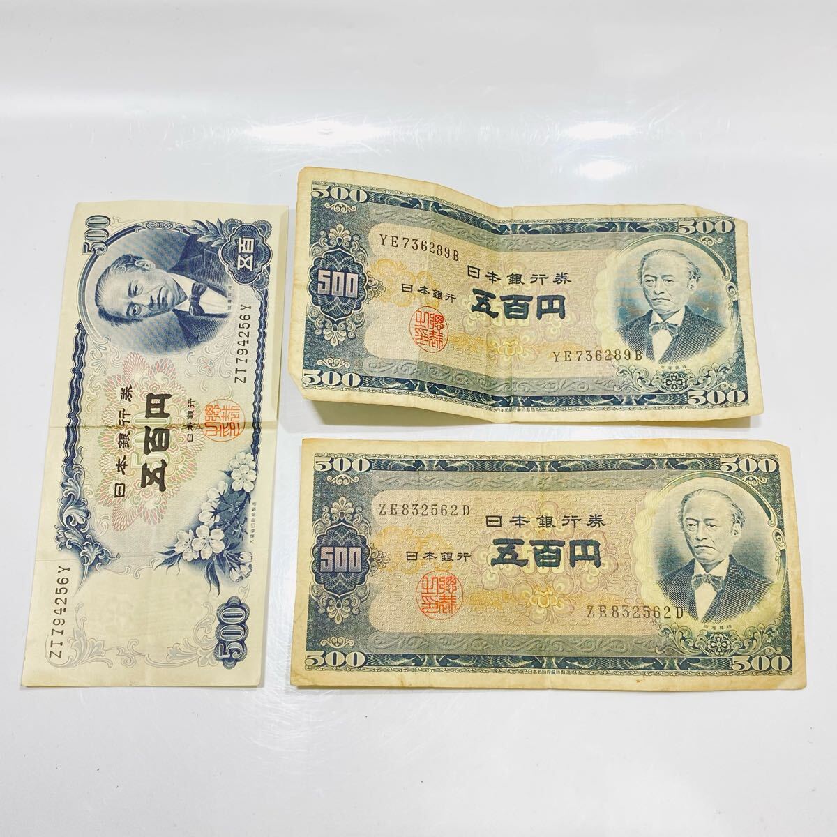 日本旧紙幣 まとめ売り 3900円分 旧紙幣 古紙幣 100円札 500円札
