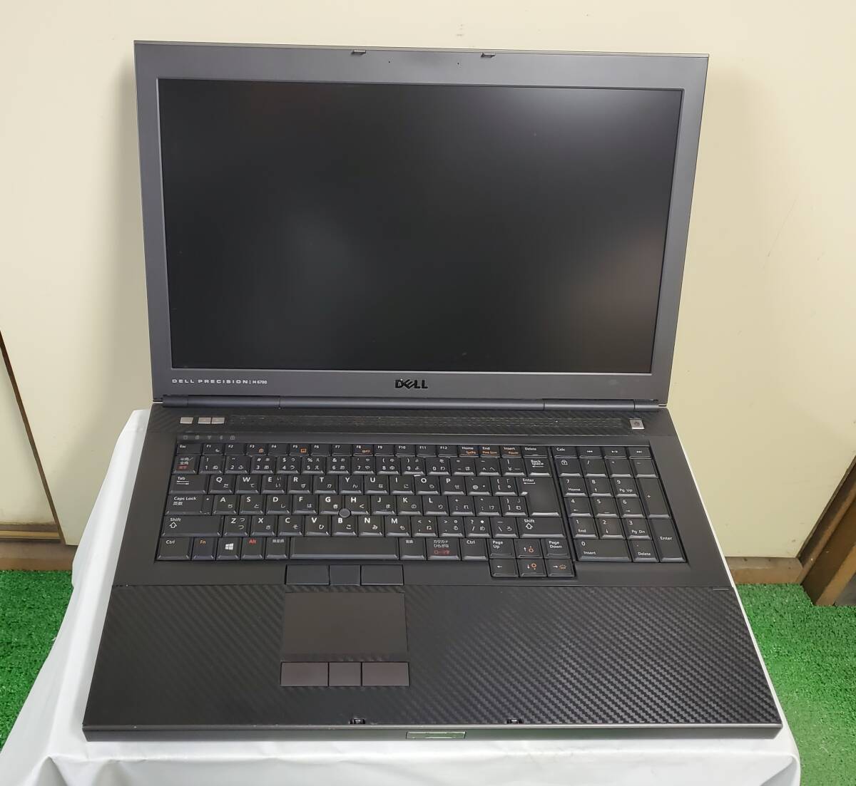 Dell Precision M6700/17.3インチ/i7-3740QM/12GBメモリ/Radeon HD 8950/250GB SSD/500GB HDD/バックライト付キーボード/ACアダプタ付