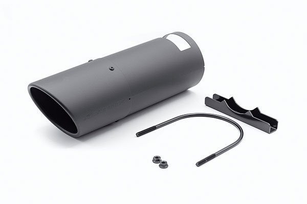 JAOS ジャオス BATTLEZ マフラーカッター MCブラック type-A