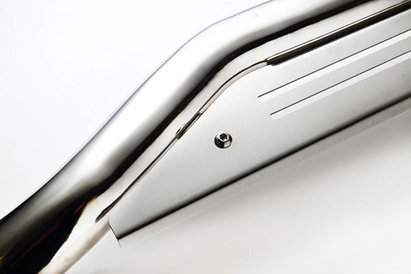 JAOS ジャオス フロントスキッドバー ポリッシュ／ブラスト ハイラックス GUN125 2017/09～2020/08