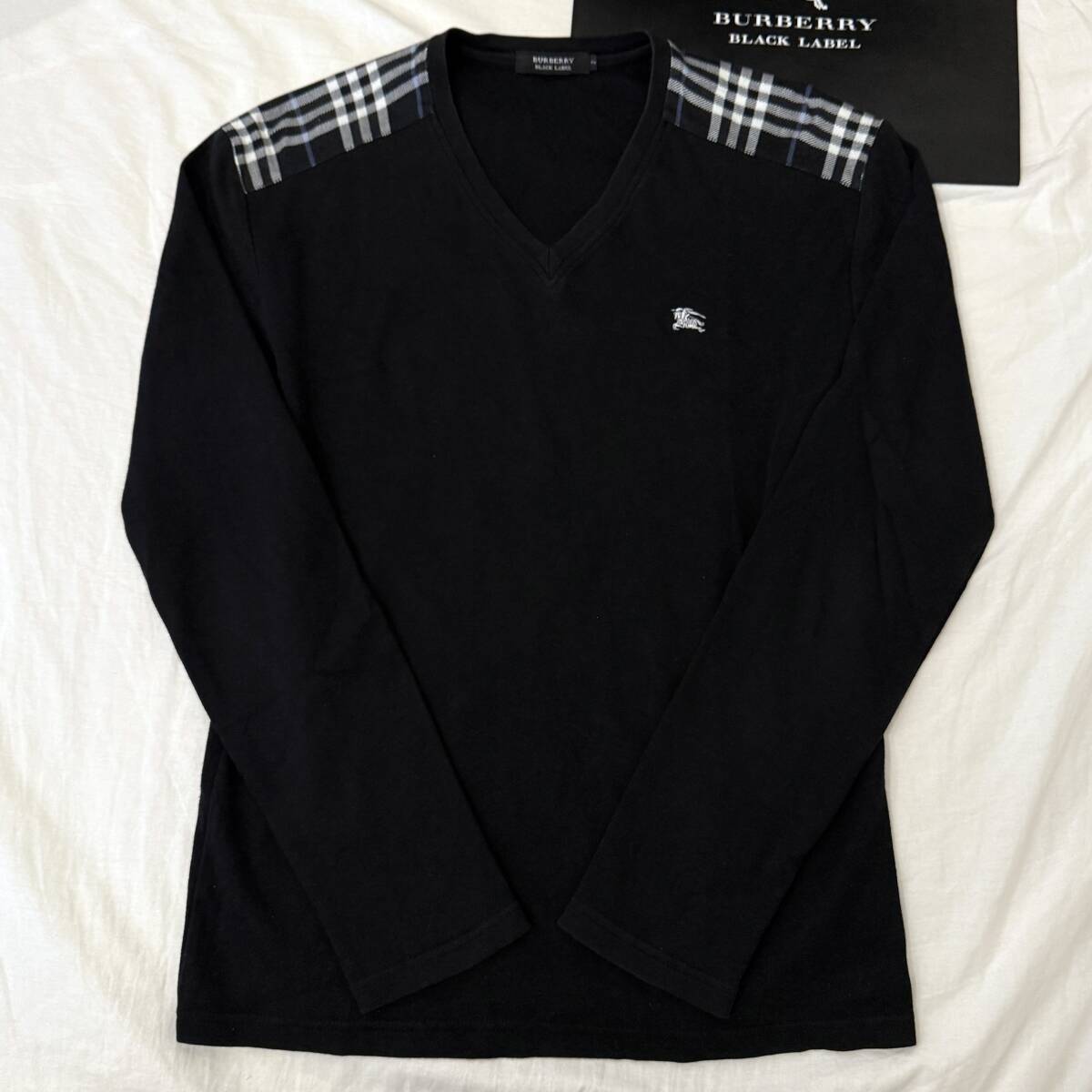 美品 名作 BURBERRY BLACK LABEL バーバリーブラックレーベル 美品 名作 BURBERRY BLACK LABEL バーバリーブラックレーベル