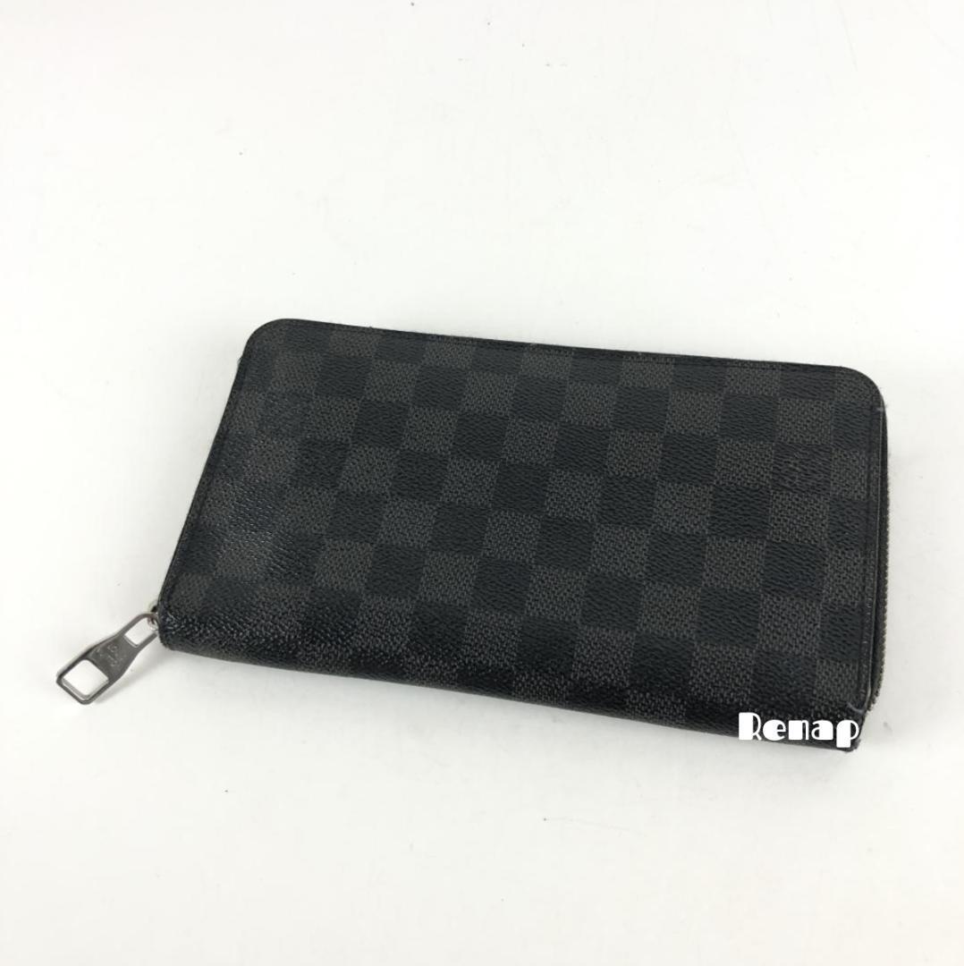 LOUIS VUITTON ダミエグラフィット ジッピーオーガナイザー 長 LOUIS VUITTON ダミエグラフィット ジッピーオーガナイザー 長