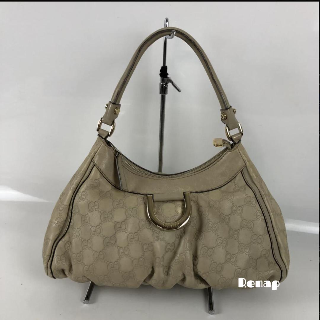 GUCCI グッチ グッチシマ アビー Dリング ショルダーバッグ GUCCI グッチ グッチシマ アビー Dリング ショルダーバッグ