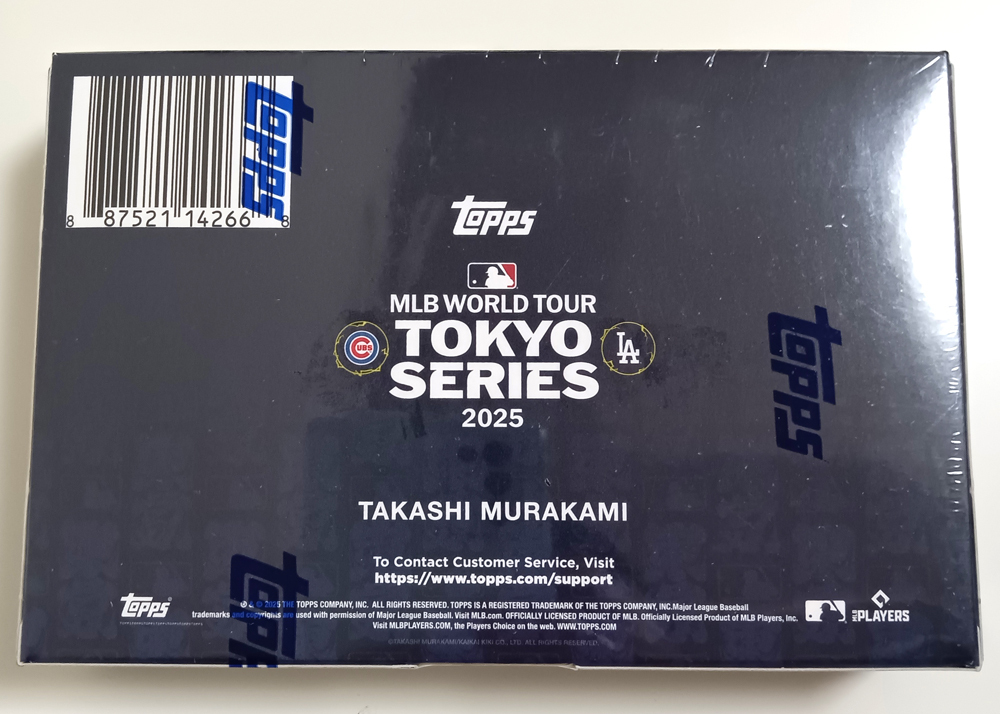 新品未開封 村上隆 X 2025 Topps MLB World Tour Tokyo Series 新品未開封 村上隆 X 2025 Topps MLB World Tour Tokyo Series