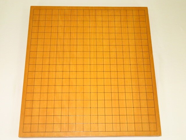 △本榧柾目1.3寸卓上碁盤・本蛤碁石25号・黒檀碁笥/本格囲碁 △本榧柾目1.3寸卓上碁盤・本蛤碁石25号・黒檀碁笥/本格囲碁